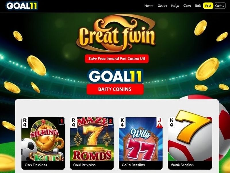 Discover Goal11 Casino (www.goal11casino.com) – Your Ultimate Destination for Online Slots, Blackjack, Poker, and More! Enjoy Generous Bonuses, Real Money Winnings, and Top-Rated Table Games in a Secure Environment.