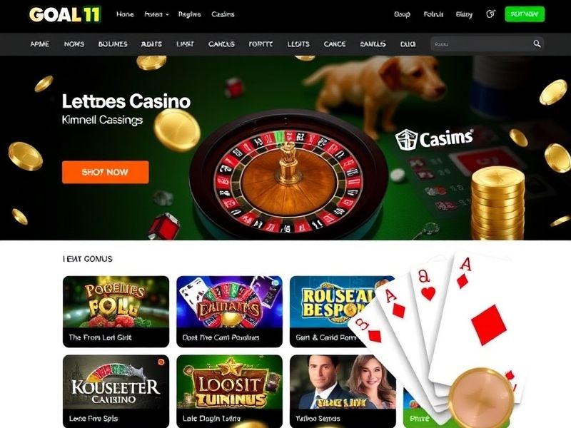 Discover Goal11 Casino (www.goal11casino.com) – Your Ultimate Destination for Online Slots, Blackjack, Poker, and More! Enjoy Generous Bonuses, Real Money Winnings, and Top-Rated Table Games in a Secure Environment.